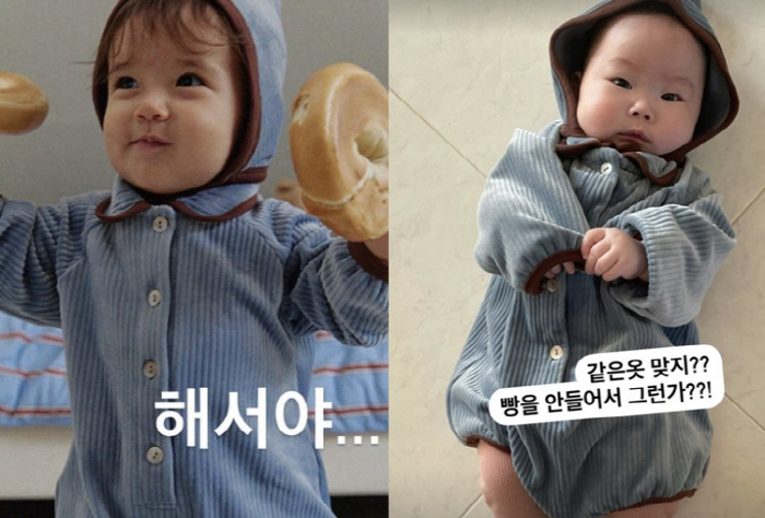 '윤승열♥' 김영희, 아동모델과 너무 다른 딸에 속상 "같은 옷 맞지?"