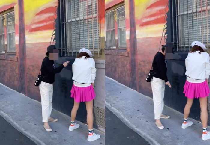 “뒤 돌아서 거시기 흉내?”..윤현숙, 이 포즈 때문에 오해 살 뻔 했네