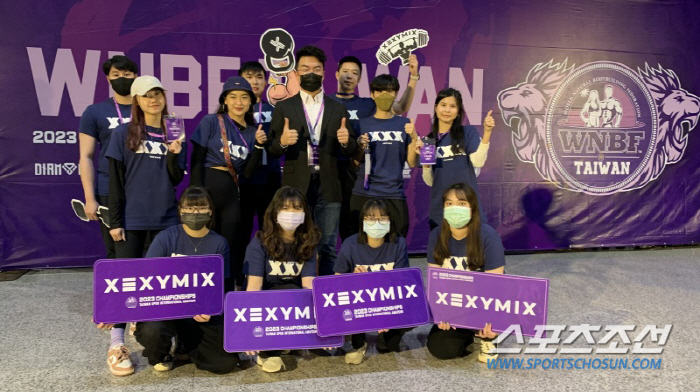 브랜드엑스코퍼레이션 젝시믹스, 글로벌 보디빌딩 대회 'WNBF 타이완' …