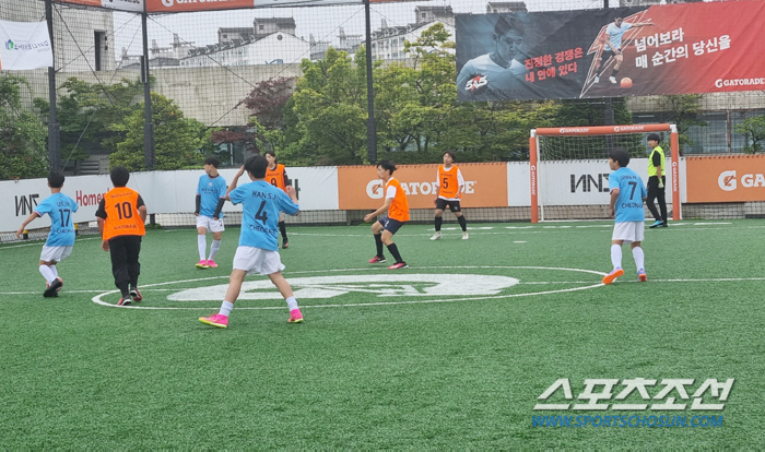 "아멘!" 교회팀 갈릴리 카리스, '5v5 게토레이 풋살 2023' 천안…