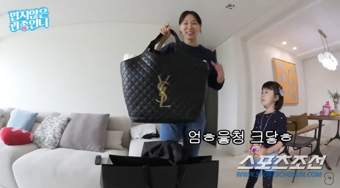 이지혜, 통 큰 줄은 알았지만 635만원짜리 초대형 쇼퍼백까지 살 줄은……