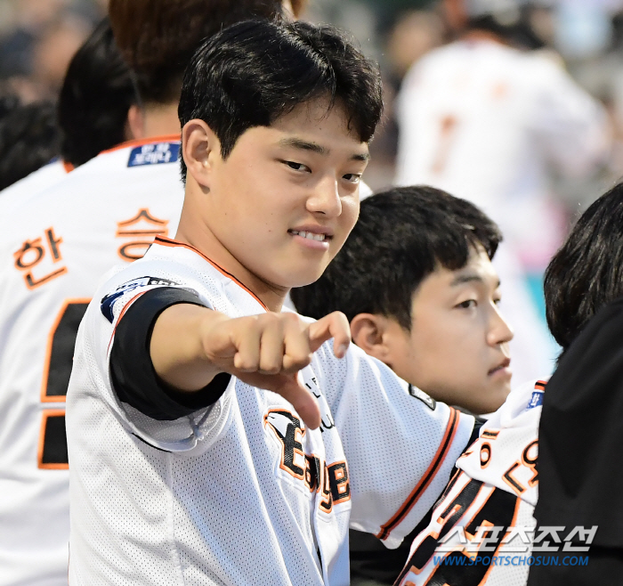 [잠실현장]"후반기에 김서현 선발진 합류 가능" 문동주와 시속 160km…