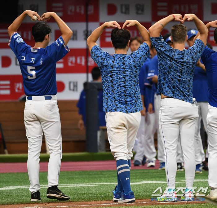 3개월 만에 3연승…2연속 위닝시리즈…7월 승률 0.529…삼성이 살아났…