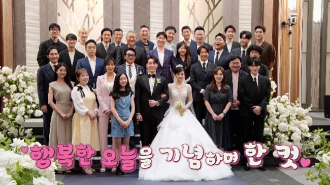 [SC리뷰]김재중, 곧 장가가나…심형탁♥사야, 결혼식서 부토니에 받았다(…
