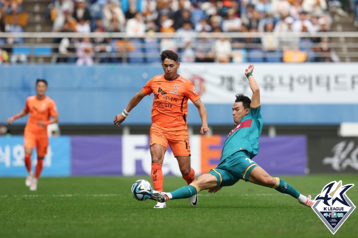 '김민덕 환상 결승골' 대전, 제주에 1대0 승리 '잔류 보인다'