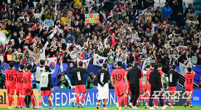 [스페셜리포트]이런 축구 아시안컵 열기는 없었다! '시청률+관중+SNS' 동시 대폭발  왜?