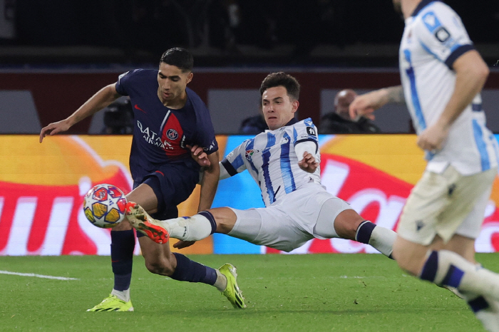 '강인아 나도 갈게' PSG 핵심 선수, 에이스 따라 레알행?..."음바…