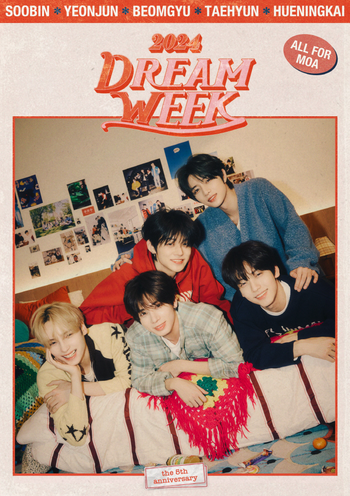 "축제의 막 올랐다" TXT, ‘2024 DREAM WEEK’ 타임테이블…