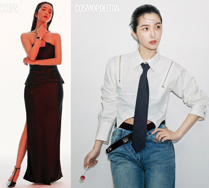 '크롭티 앵커는 처음이지?'..파격의 강지영 "틀 깨고 싶다"[종합]