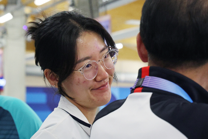 "한체대 양지인도 권총25ｍ 金명중!" 사격 3번째-대한민국 8호 금메달…