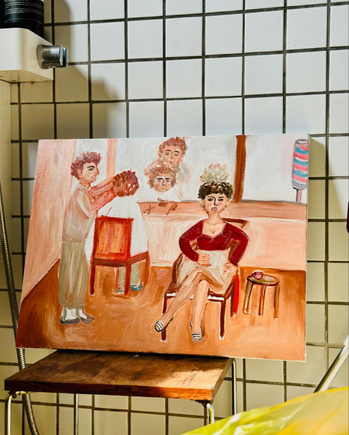 '이상순♥' 이효리, 그림 실력 이 정도였어?...예술혼 넘치는 '화가'…