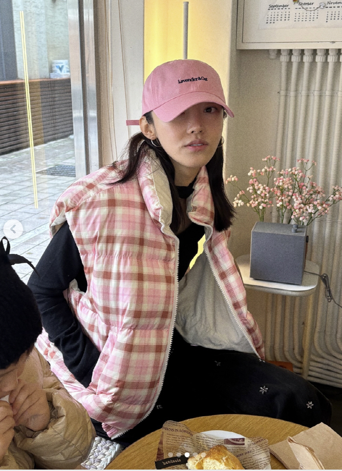 '♥임창정 주가조작 무혐의' 서하얀, 아들과 오붓 데이트 "갑자기 포옥 …