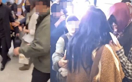 뉴진스 하니, '눈물·비명' 아수라장 극성팬 습격 후 "저 이제 괜찮아요…