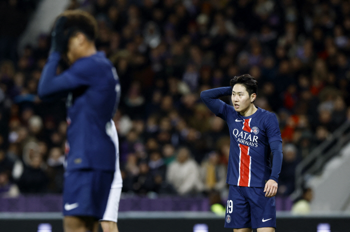 '어쩌나' 이강인 주전→교체 자원 강등, 흔들리는 입지...환상 AS에도…