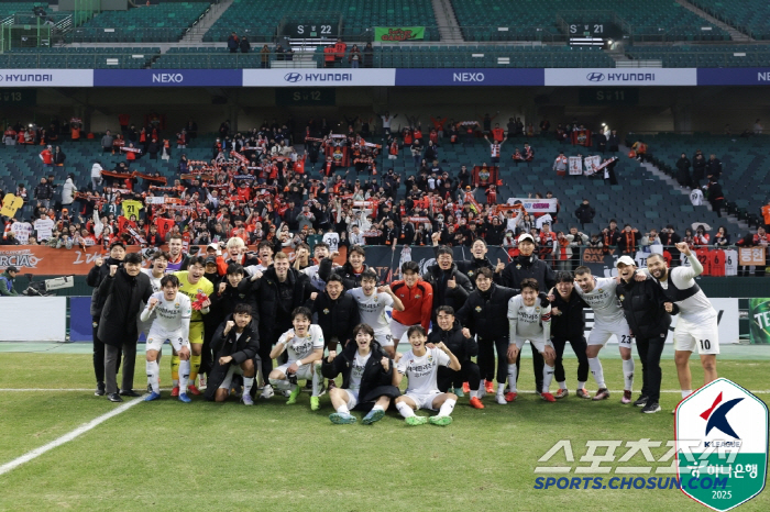 "김경민 딸깍 극장골!" 강원,파상공세 전북에 1대0승...전북전 5연승…