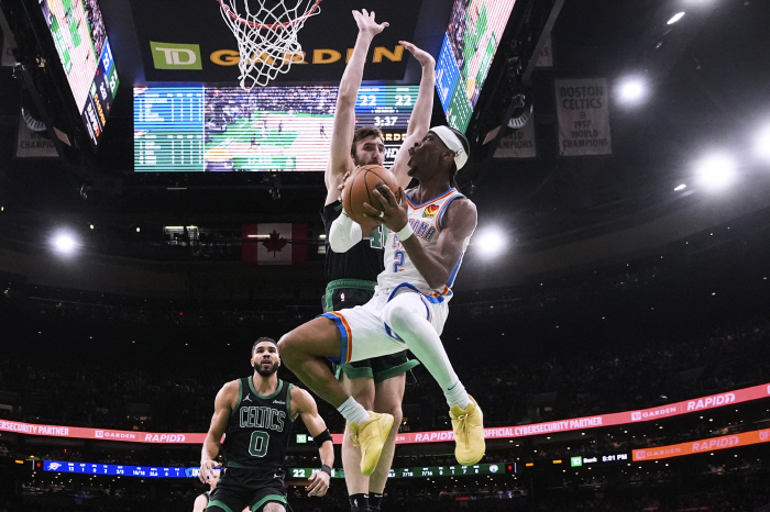 SGA 이젠 MVP 독주 체제. NBA MVP 톱 5 발표. 신선했던 5위 디트로이트 절대 에이스