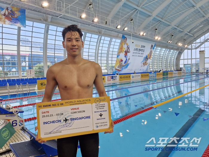 ''男배영 30세 맏형'이주호X'女배영 15세 막내'김승원 남녀100m 나란히 1위!세계선수권행 확정!...2010년생 이리나도 접영50m 깜짝1위 '여중생 반란'