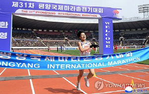 北, 6년 만에 평양서 국제마라톤대회…코로나 이후 첫 개최