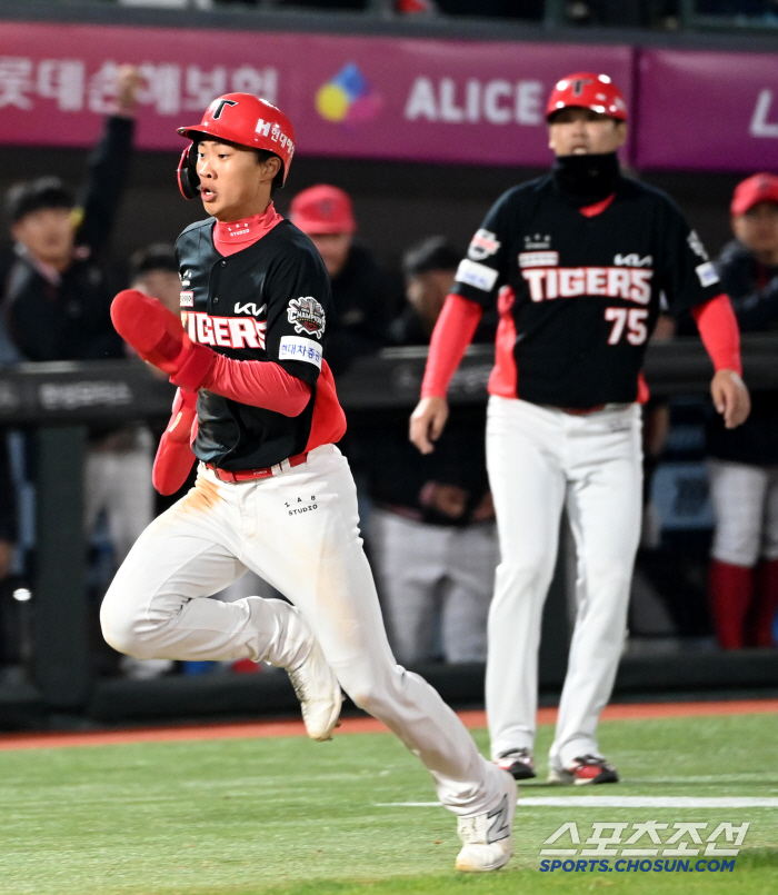 짧지만 강렬했다. 대주자→득점+안타+도루까지, KIA 루키 박재현의 미친 존재감
