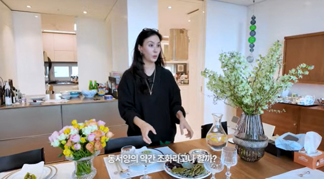 고소영, ♥장동건 생일상 리허설까지…
