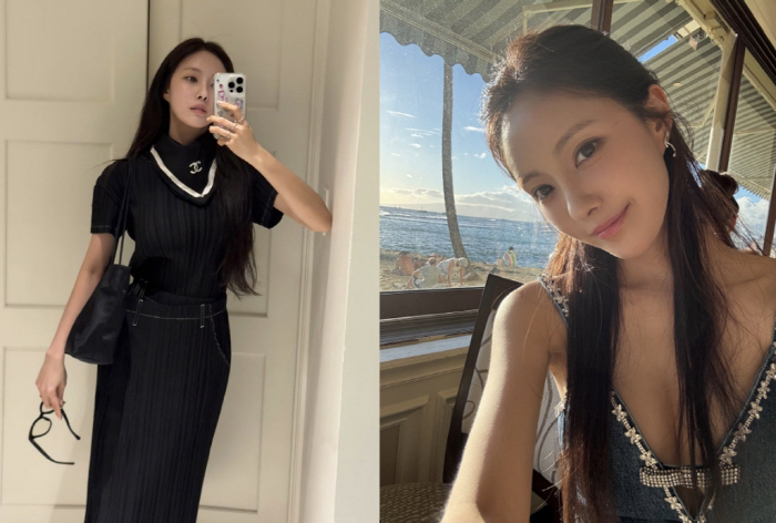 '79년생 금융맨♥' 효민, 온몸에 샤넬+명품 감고 호화 신혼여행..로맨…