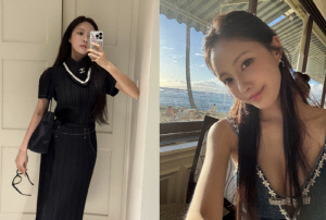 '79년생 금융맨♥' 효민, 온몸에 샤넬 명품 감고 호화 신혼여행..로맨틱한 저녁 데이트