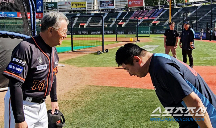 Finally Meet the Master and Master, Hanwha Kim Kyung-moon and Lotte Kim Tae-hyung Meeting After 6 years 