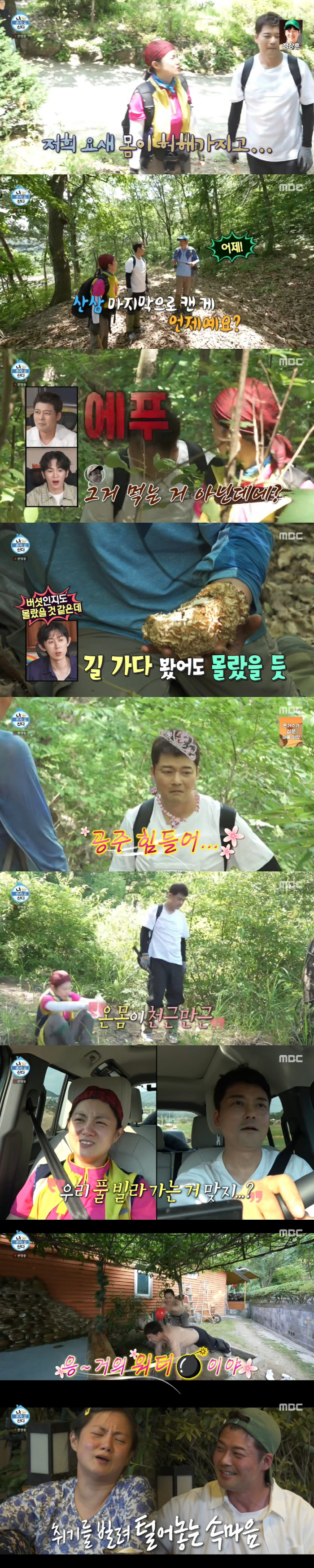 'Nahonsan' Jeon Hyun-moo and Park Narae went to dig up herbs and 'Manshinchang'→ From the back of the hotel (Roundup)