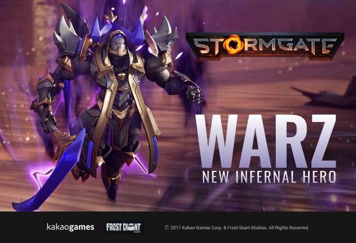 New RTS game 'Stormgate', hero 'Wars' new video released