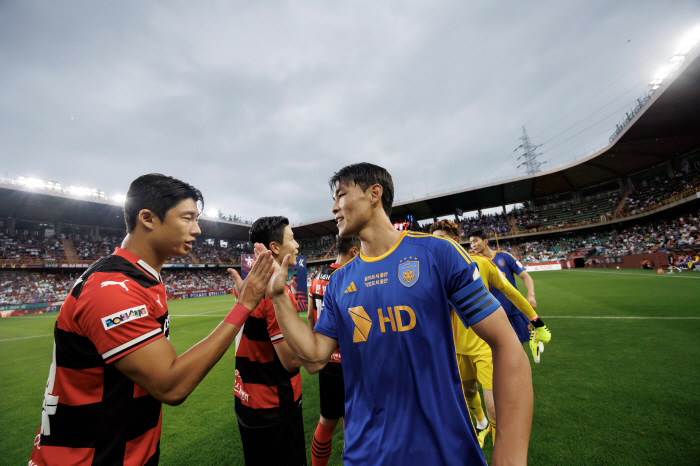 '1 minute 39 seconds'Hong Yun-sang-goal, the stream has changed'East Coast Derby'Pohang overpowered Ulsan 2-1 → Failed to recapture the lead