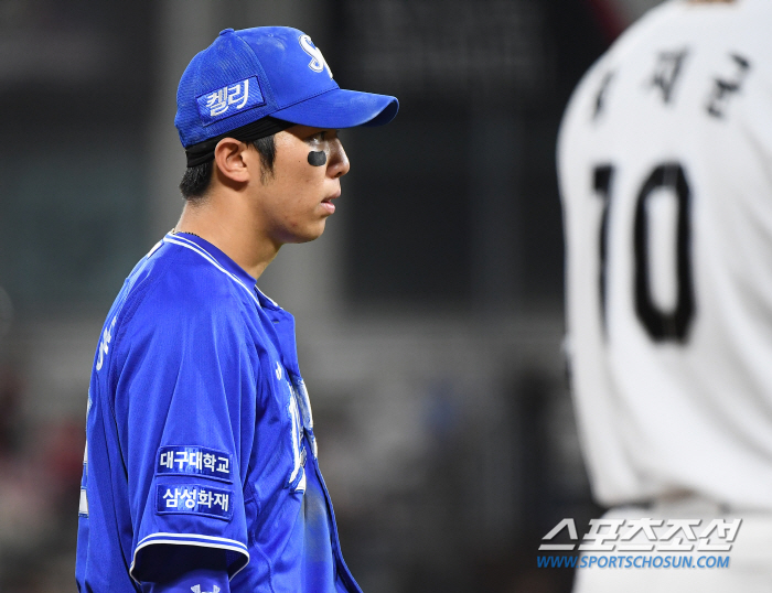 Director Park Jin-man's anger'Nightmare of Suwon's rain enforcement, Samsung's two-base hitters left due to injuries