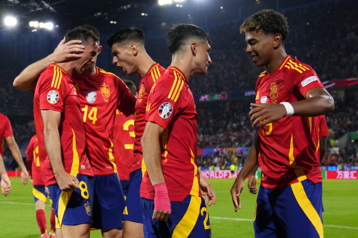  Spain, Georgia, 4 to 1! Germany to make it to the quarterfinals