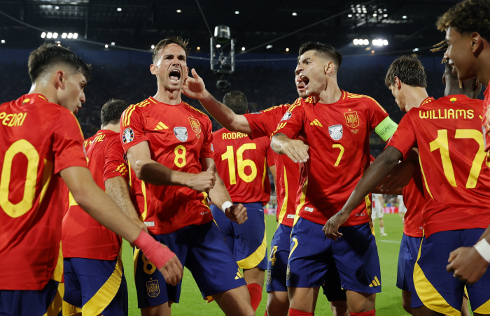  Spain, Georgia, 4 to 1! Germany to make it to the quarterfinals