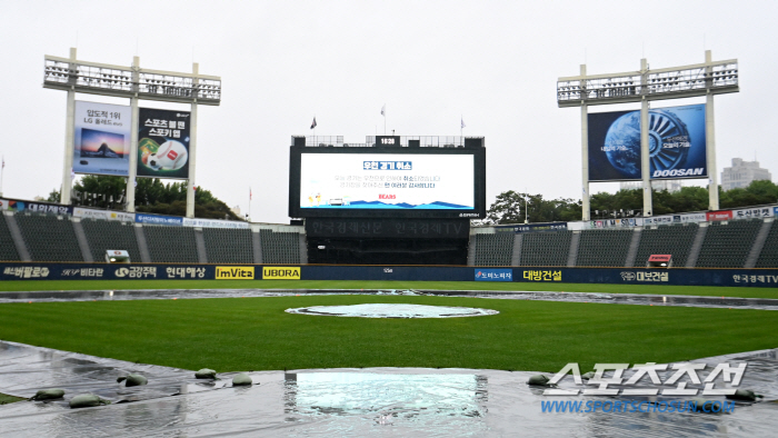 Lotte Kim Jin-wook → Park Se-woong changed to Doosan Alcantara, which was eventually canceled in Jamsil due to the 'Jangma Water Bomb'