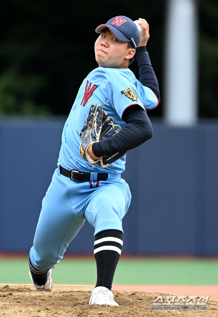 ''6 Innings KKKKKKKKKK' Hwimungo Ryu Han-joon wins with no outs and no outs, perfect pitch that led to the second round of Cheongryonggi 