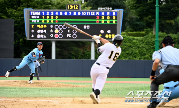 ''6 Innings KKKKKKKKKK' Hwimungo Ryu Han-joon wins with no outs and no outs, perfect pitch that led to the second round of Cheongryonggi 