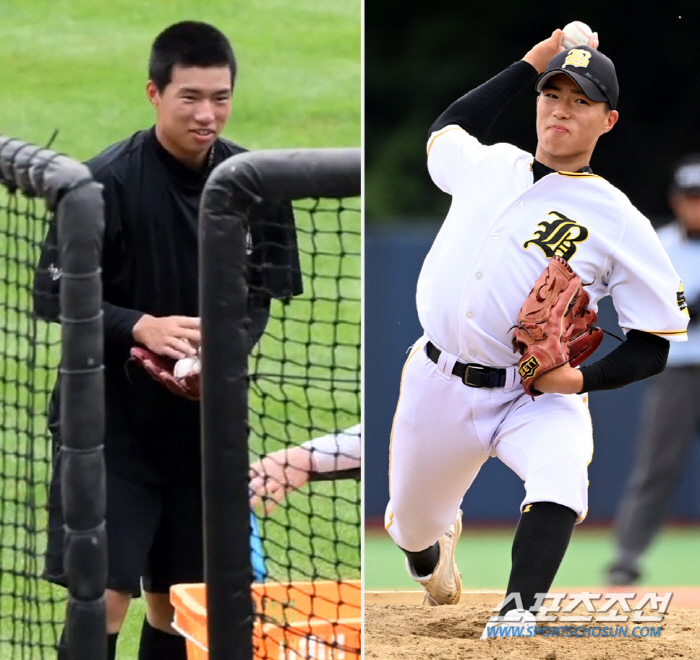 A boy who had been picking up a ball in Jamsil took the mound of Cheongryonggi a year later. Kim Jiyoon of Bucheon High School threw her dream without losing a point