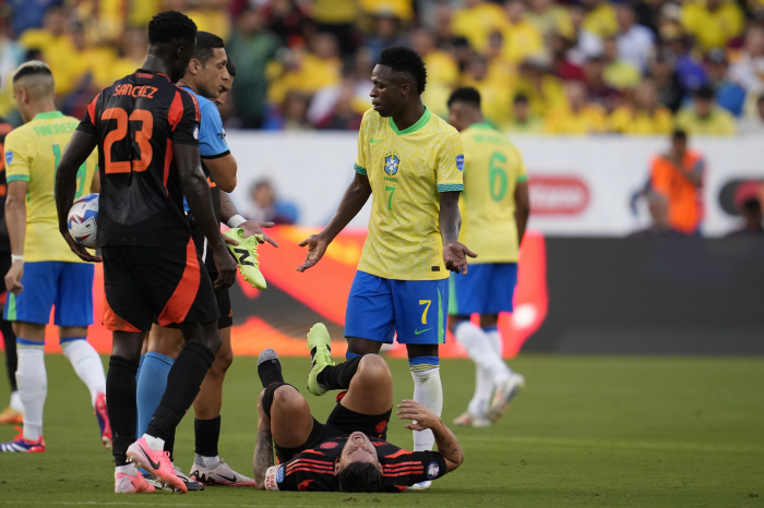 'Is there a personality problem?' Vinicius to miss Uruguay match after sandpaper controversy due to dirty trickery warning