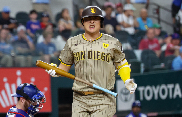 'It was a good feeling. See you on the day the opponent's ace gets scratched. Kim Ha-sung's bad luck...171km bullet hit in front of the fielder