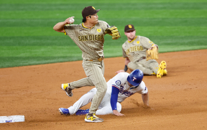 'It was a good feeling. See you on the day the opponent's ace gets scratched. Kim Ha-sung's bad luck...171km bullet hit in front of the fielder