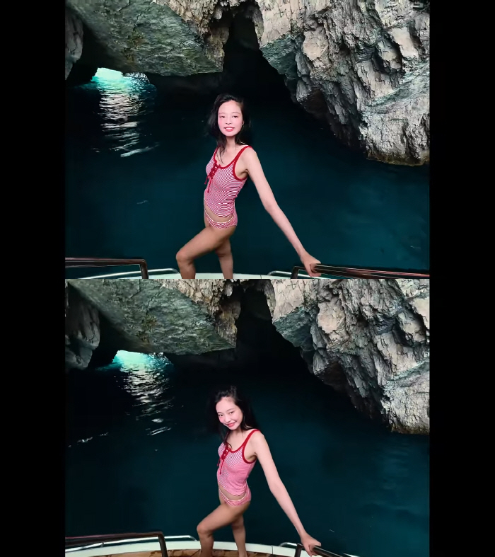  Jenny in Capri! 'Jacmeus Show'Debut Behind-the-scenes Unveiled ('Jennierubyjane Official')