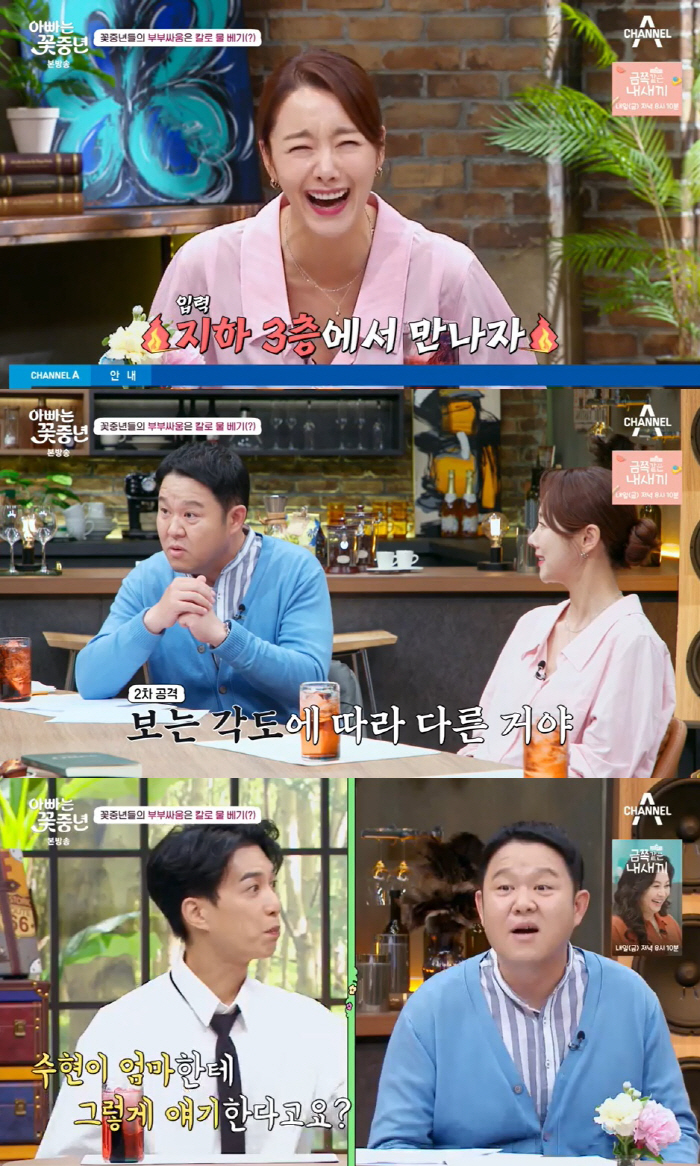 ''Jae-marriage' Kim Gu-ra' speaks better when arguing with a couple than on a show'('Flower middle-aged')