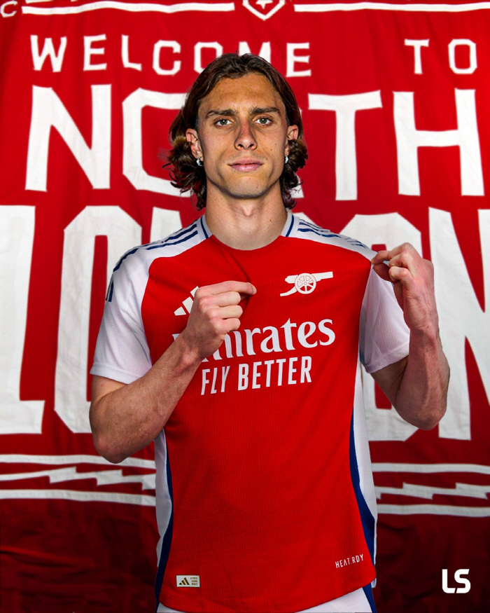 The 'flower boy' second Maldini goes to Arsenal...Transfer fee 74.5 billion, HERE WE GO is imminent!