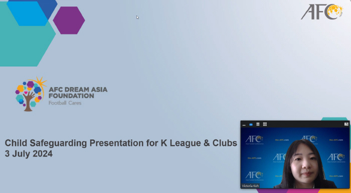 K-League hosts AFC and the 'Online Seminar for Youth Protection Officer' for the first time in Asian member countries