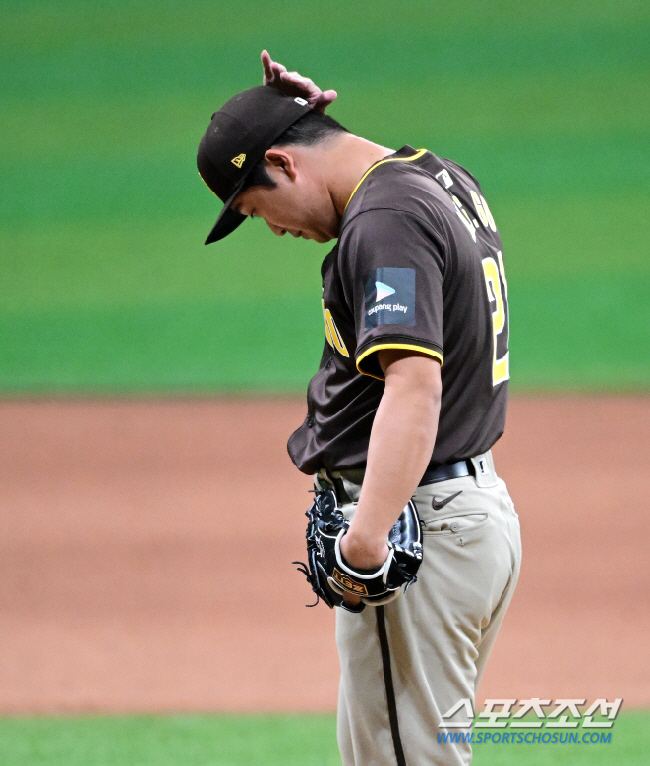 'Now it's time to get two home runs' Ko Woo-seok, Triple-A is also tough...ERA 4.29↑, reality of 140km fastball