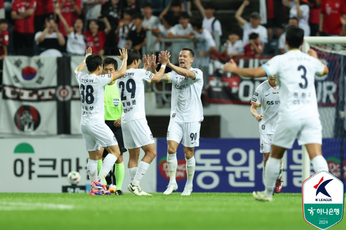 'Han Jong-moo Theater Goal' Jeju, 'Ilryu Chenko Multi-goal  1st place in score'3-2 victory over Seoul'7th place Jump'