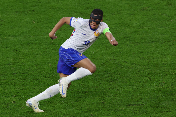 'He's a speed maniac! 'Mbappe' Even With Mask, Euro 2024 Rips Top Speed36.5kmh record against Portugal in the quarterfinals