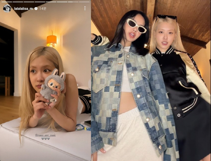 'BLACKPINK has no conflict''Rosé and Lisa visit the U.S. to support Lisa''