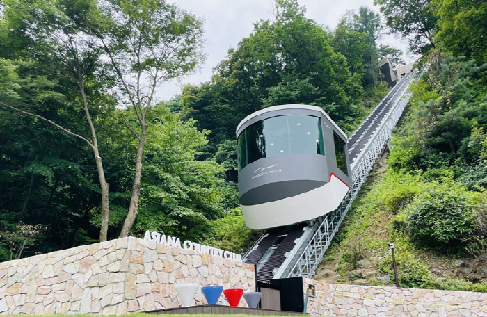 Kumho Resort, 'Asiana CC'Complete Renewal of New Lift to AI Course Management