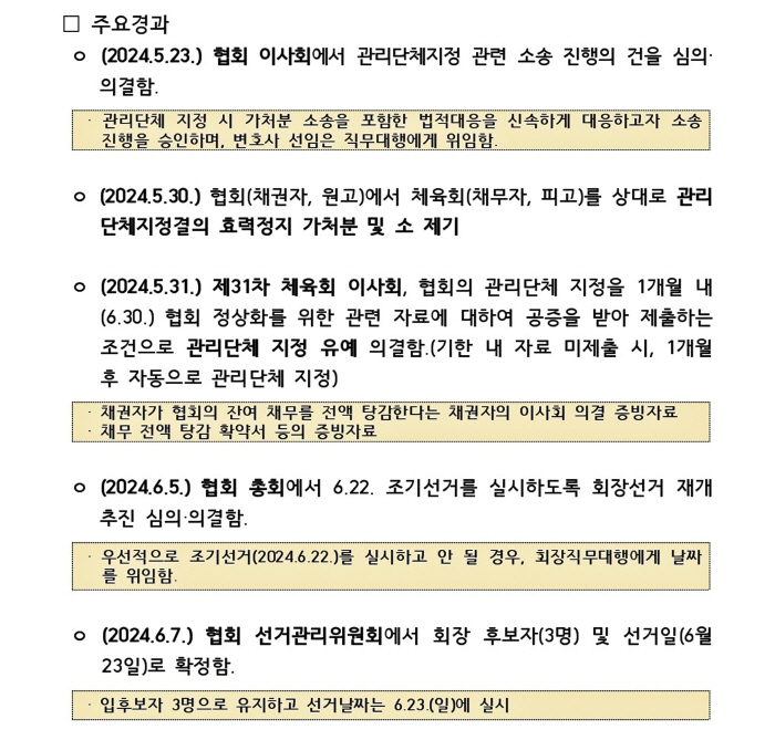 'No Conditional Pledge for Debt Rescission' The Korean Sports Council eventually designated a governing body of the Tennis Association...Tennis Association Press Conference Today